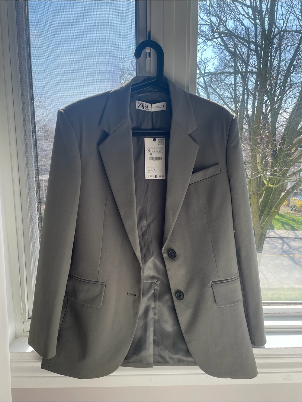 Zara Blazer in Olive